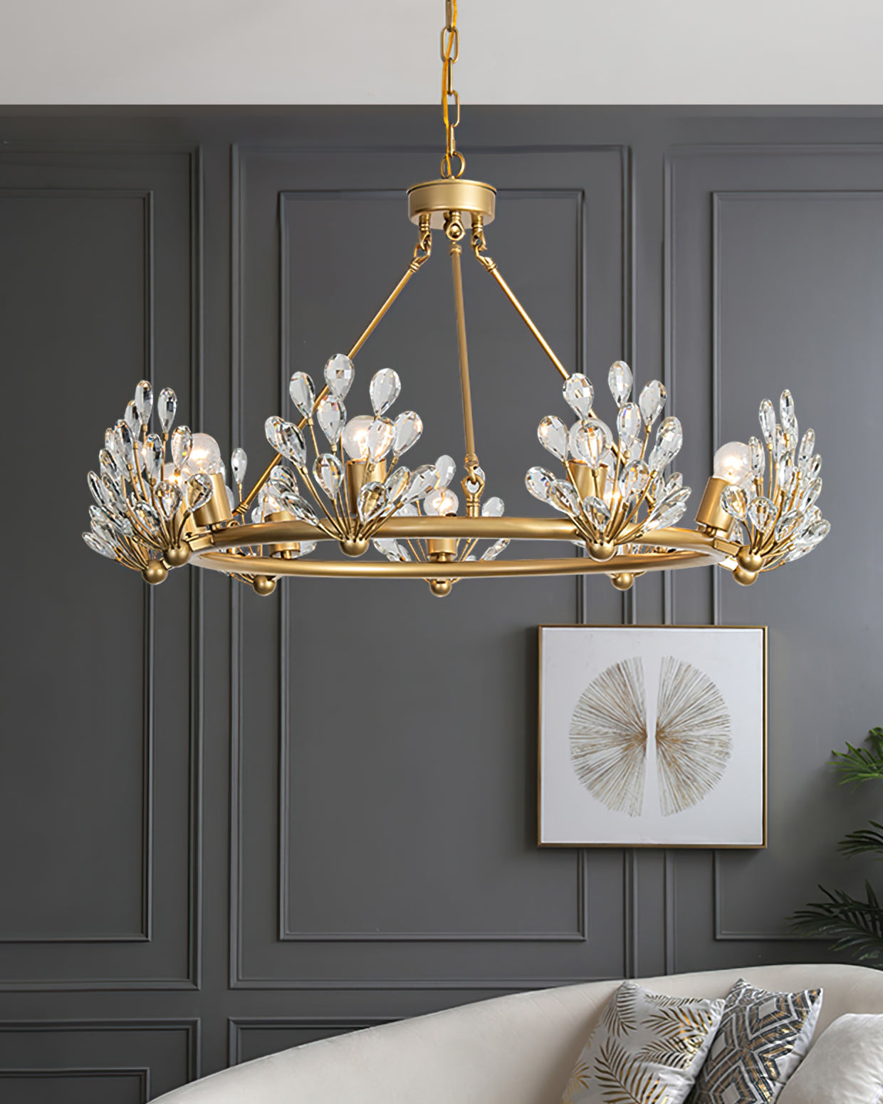 Clara Crystal Chandelier