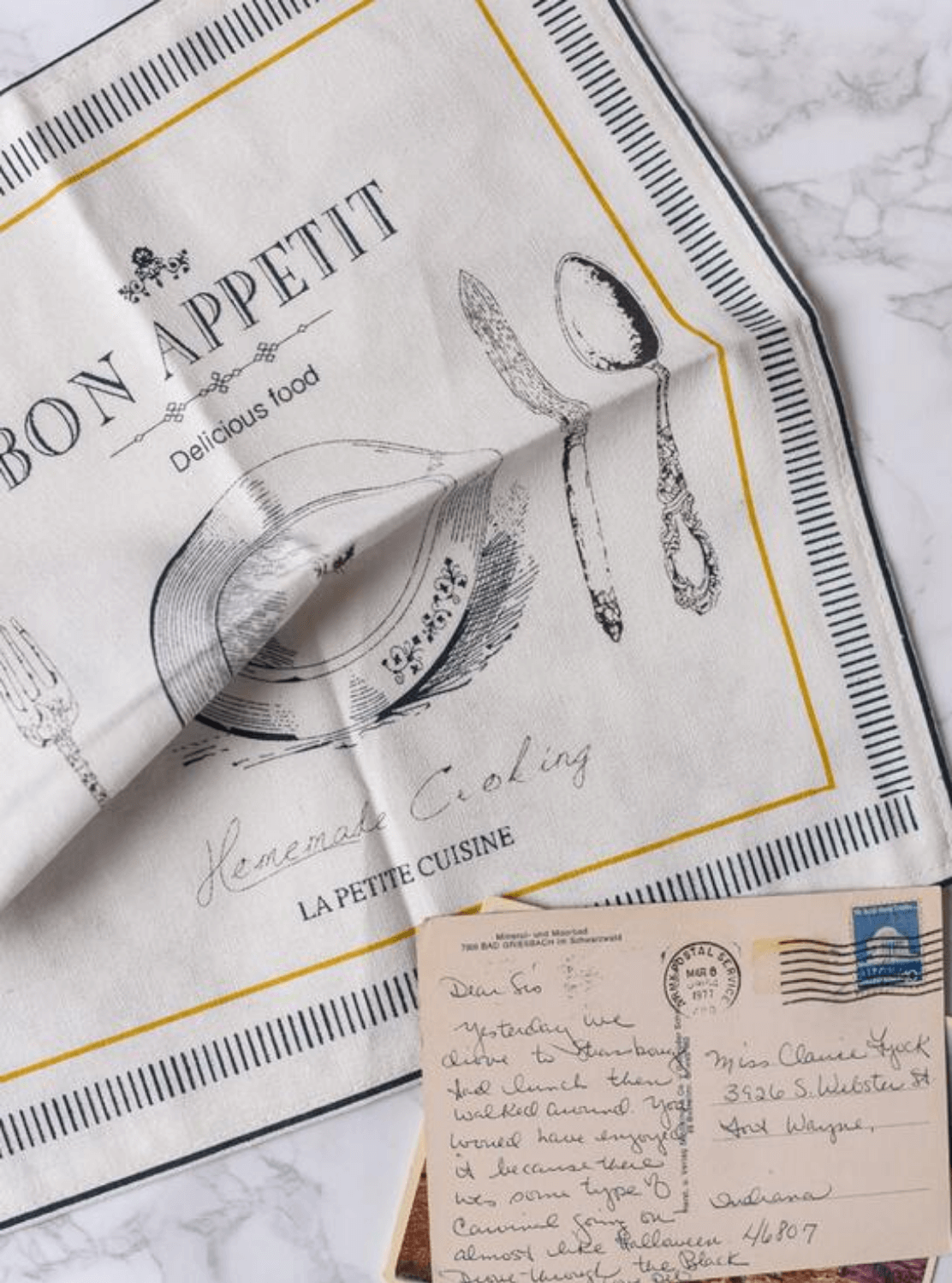 Classical European Model Cotton Placemat - Nordic Side - 