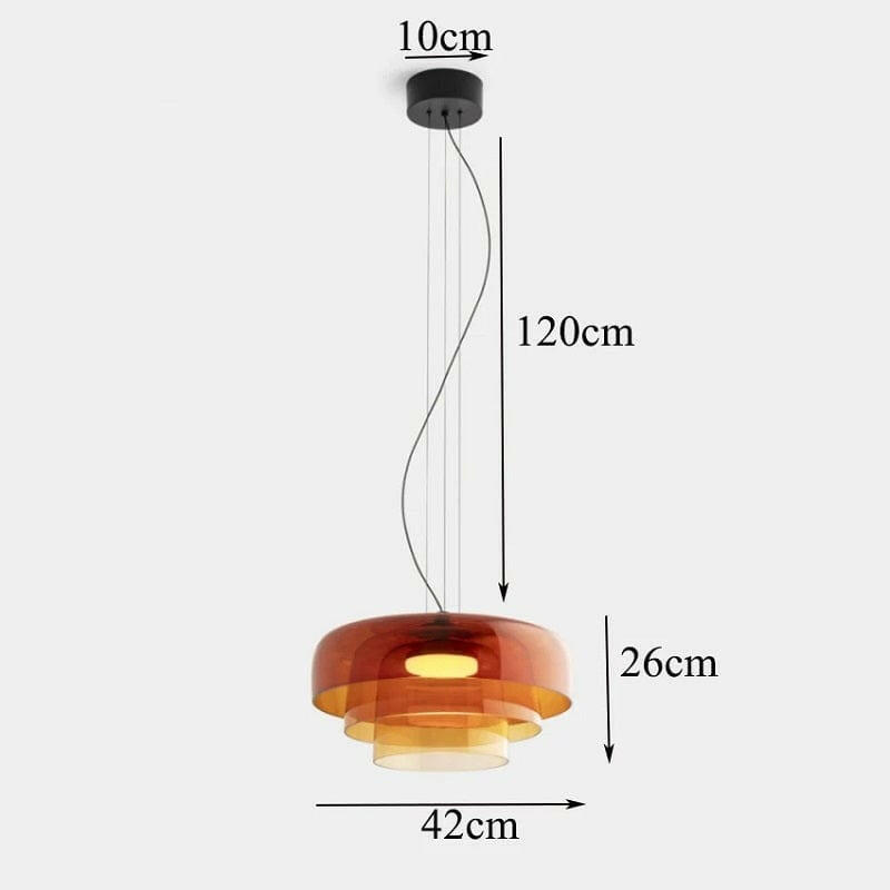 Clausen - Denmark Design Glass Pendant Lamp