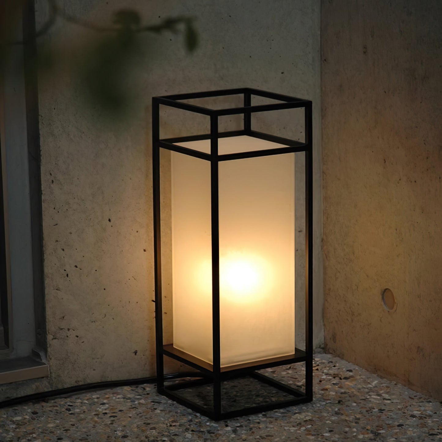 Cleo Lantern Outdoor Table Lamp