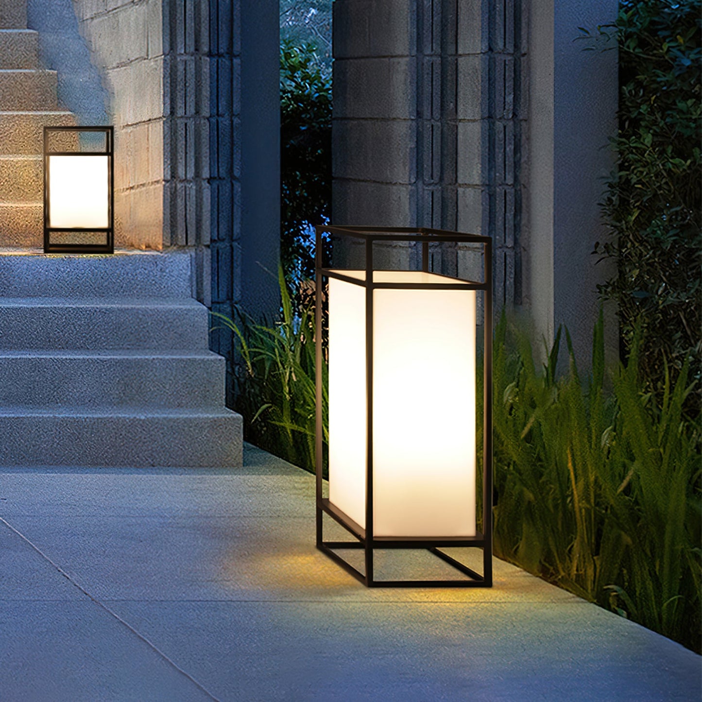 Cleo Lantern Outdoor Table Lamp