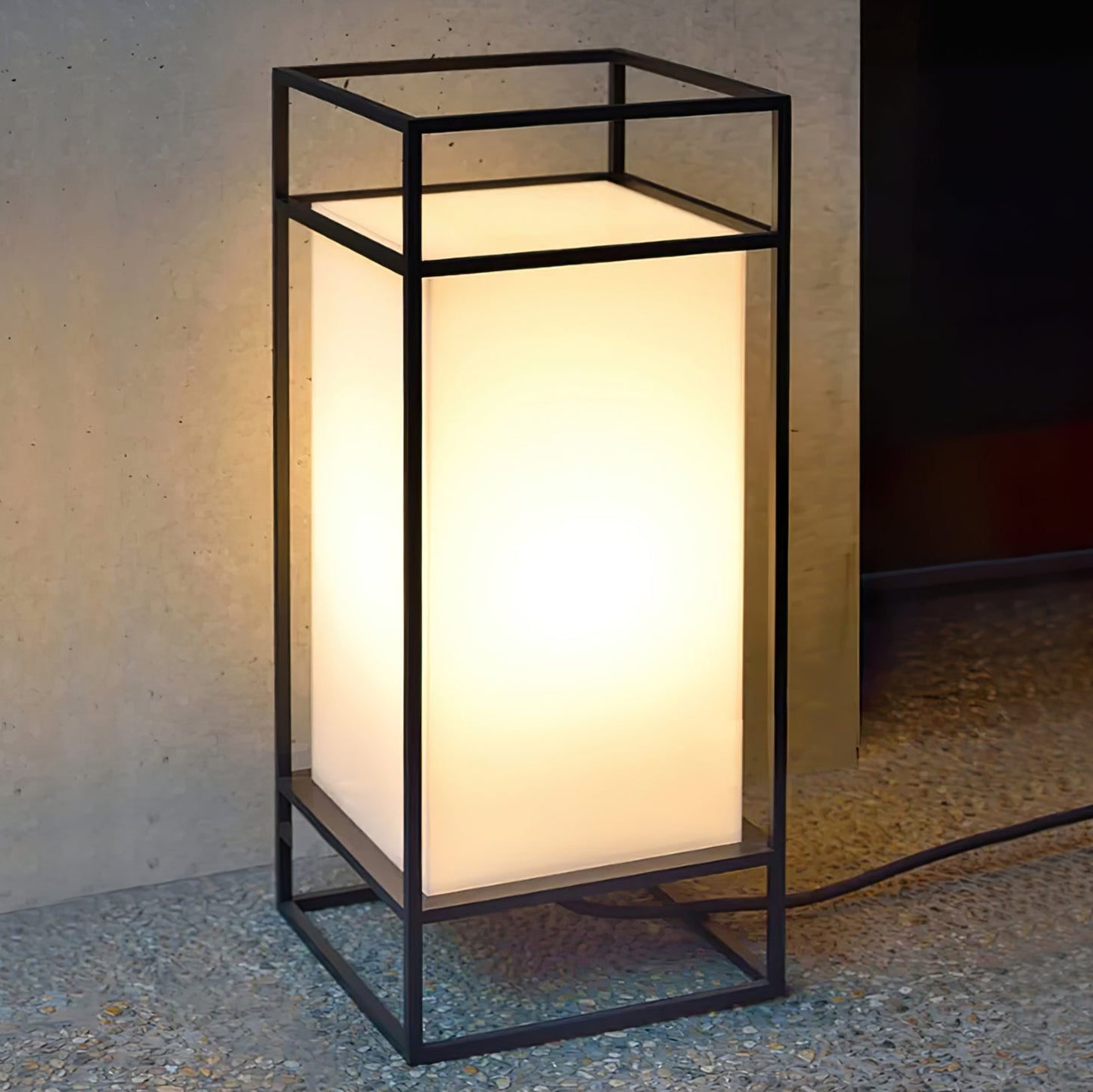 Cleo Lantern Outdoor Table Lamp