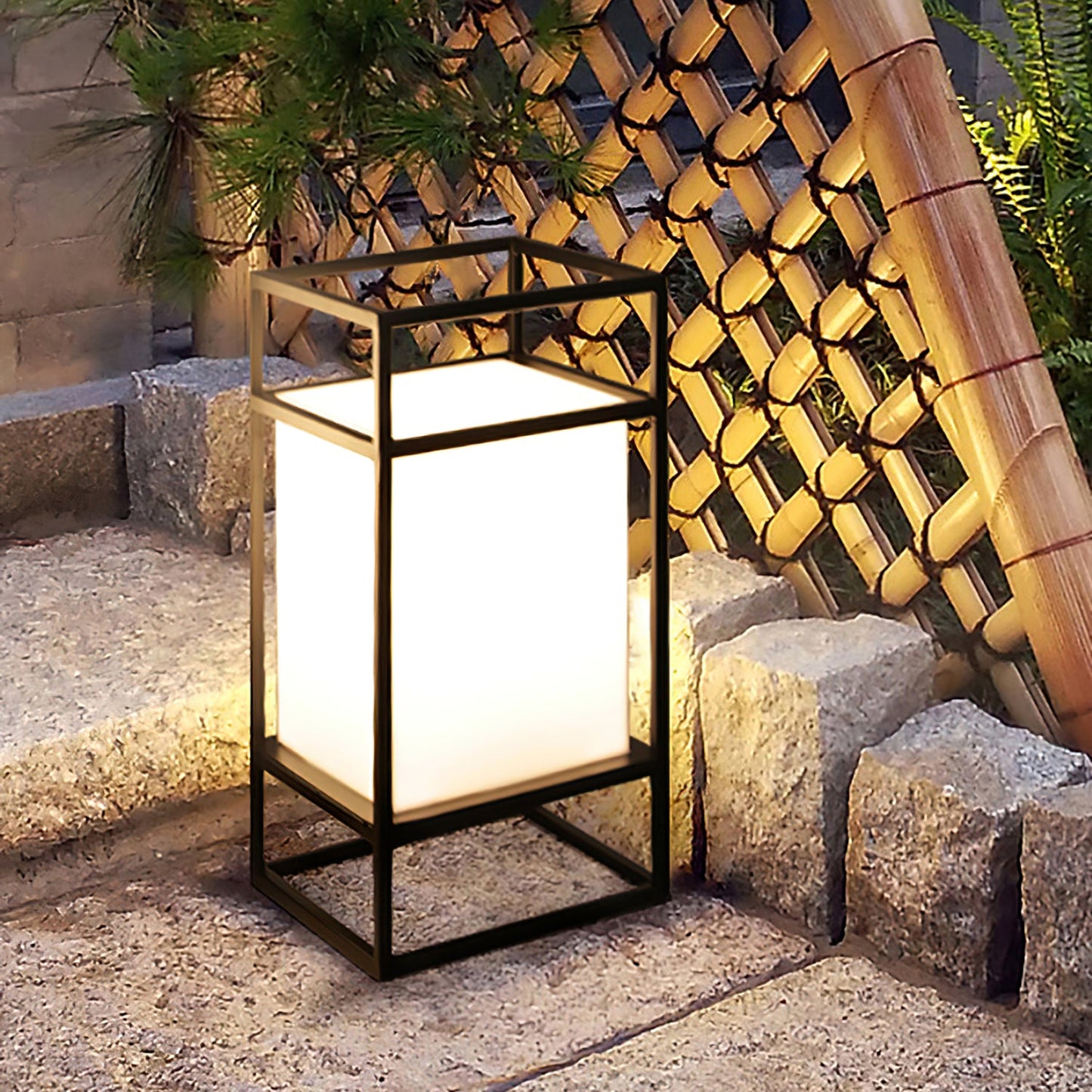 Cleo Lantern Outdoor Table Lamp
