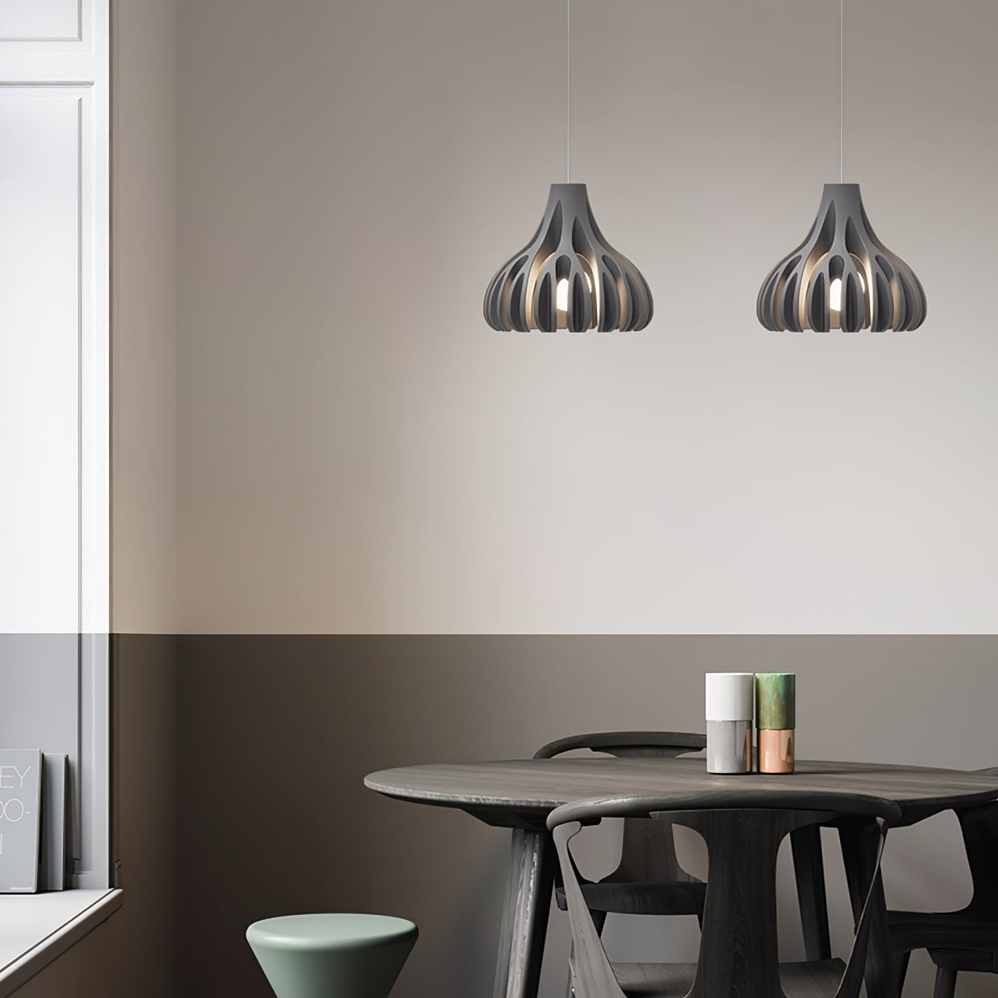 Coral Resin Swag Lights