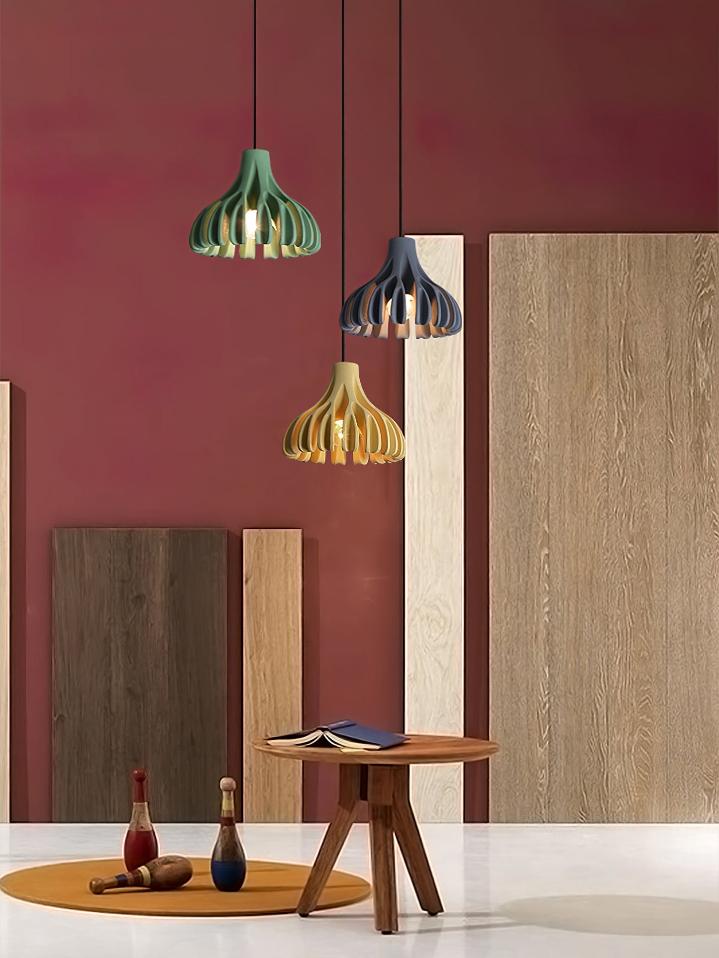 Coral Resin Swag Lights