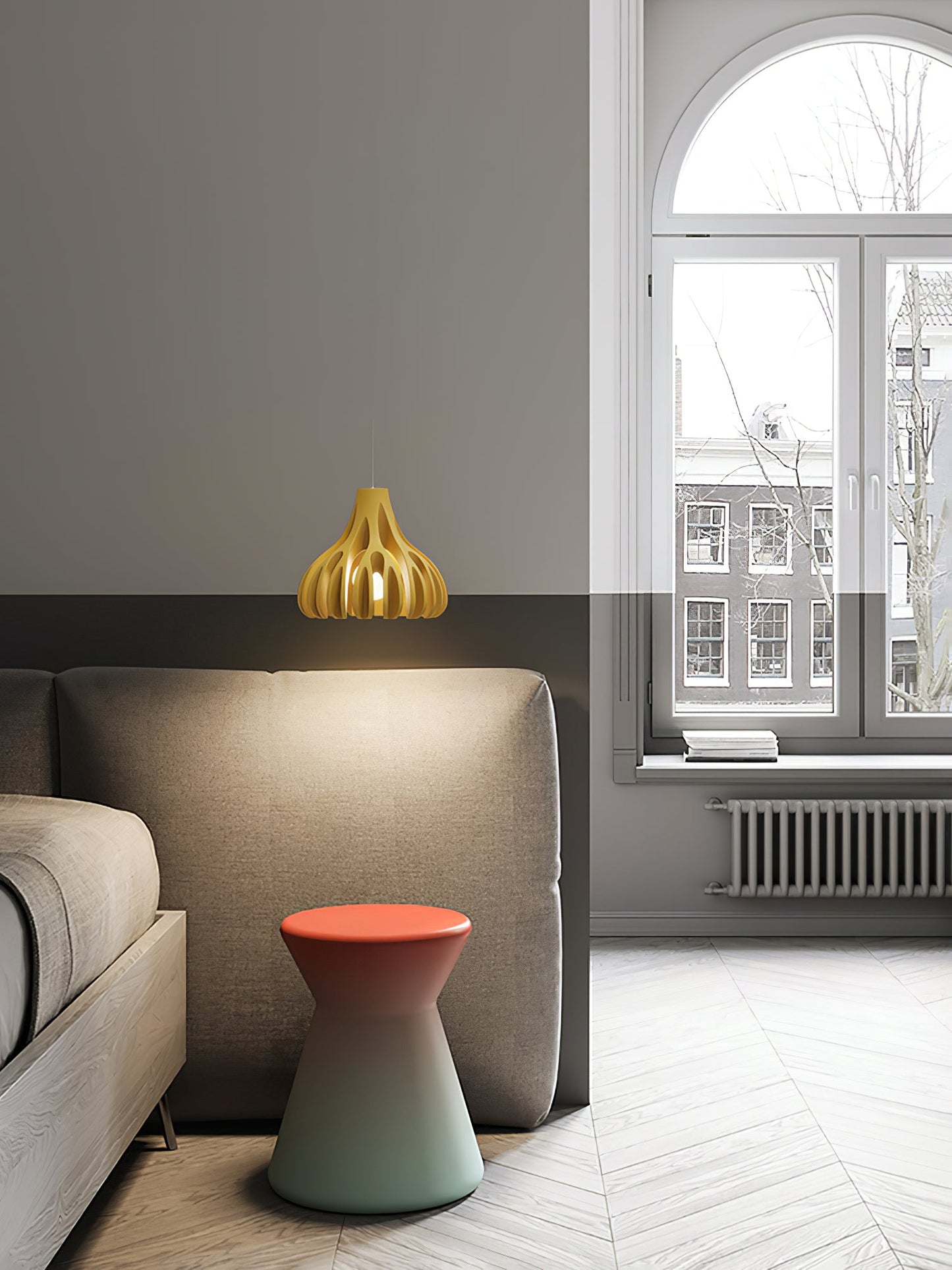 Coral Resin Swag Lights