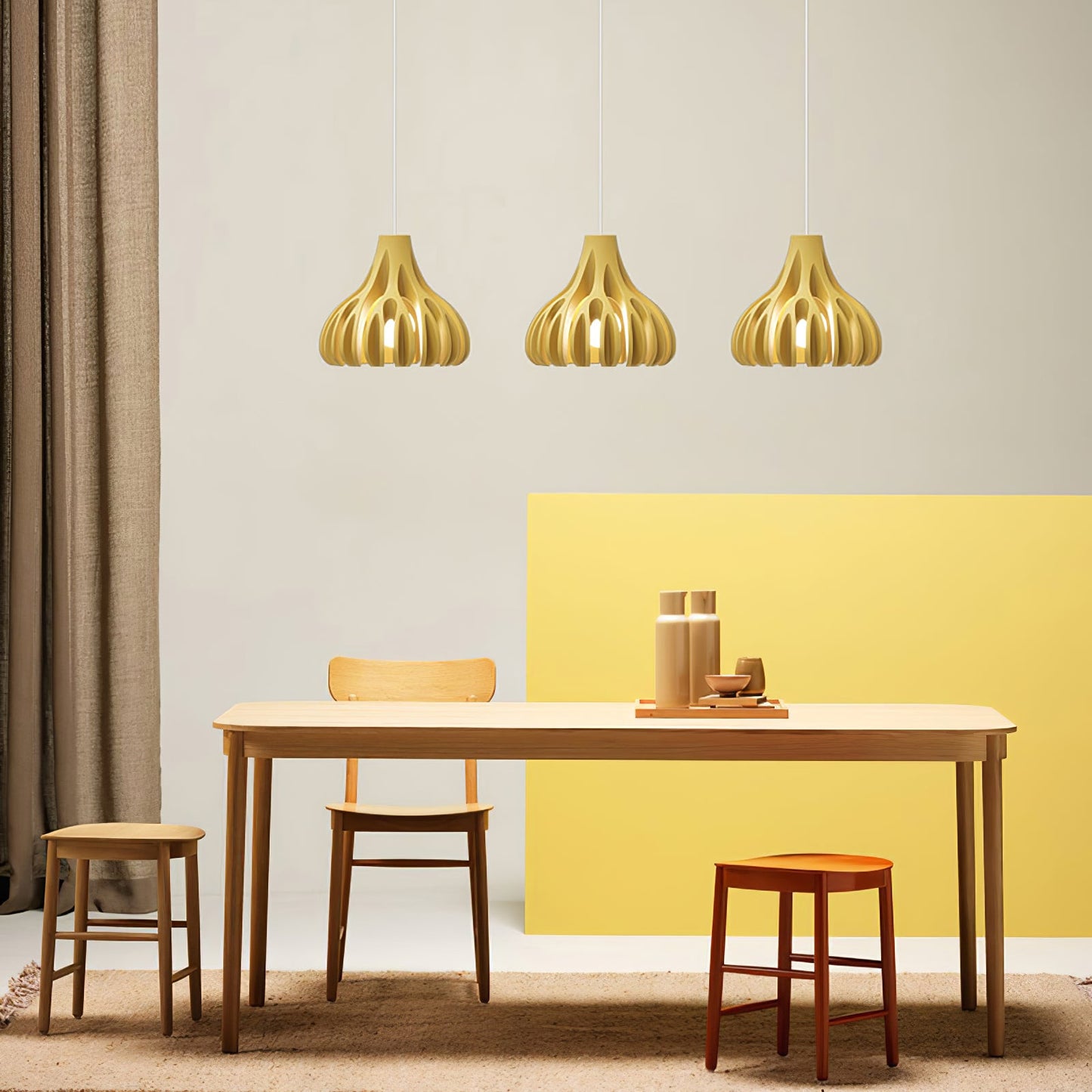 Coral Resin Swag Lights