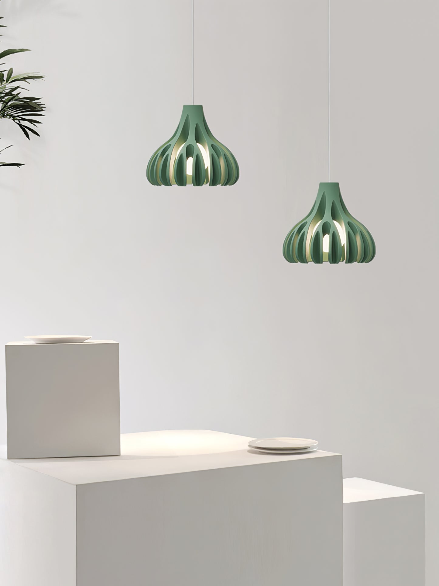 Coral Resin Swag Lights