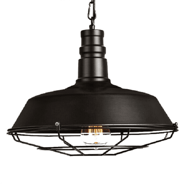 Cotther - Industrial Vintage Metal Cage Hanging Ceiling Pendant Light