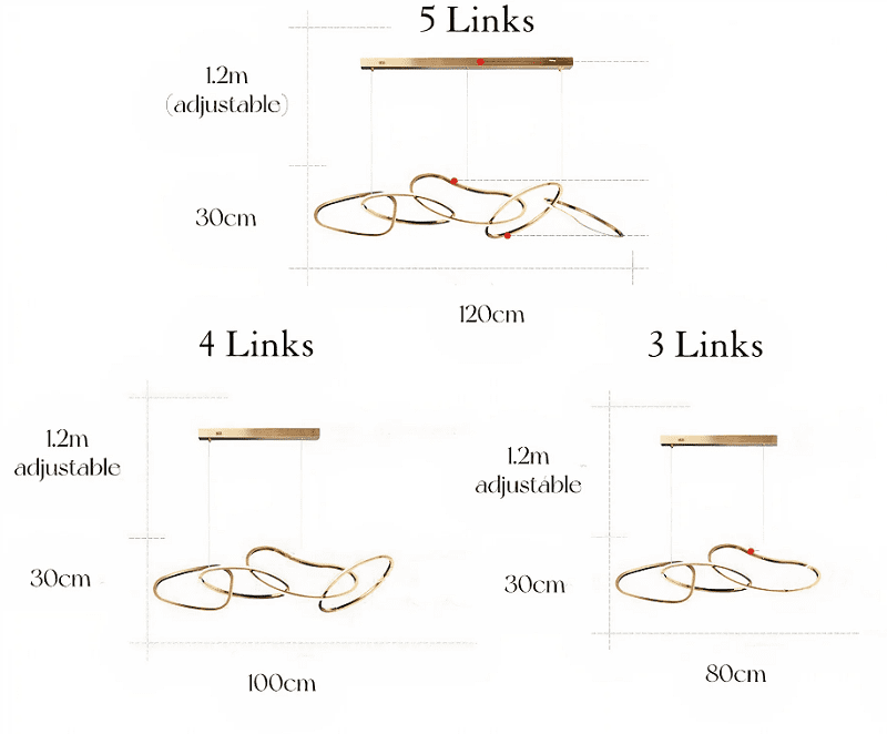 Covenant - Minimalist Ring LED Chandelier
