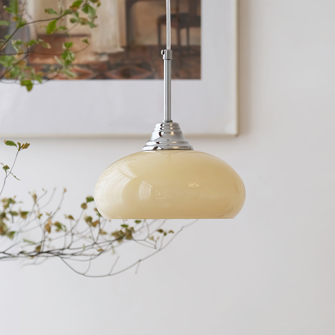 Cream Bell Pendant Lamp