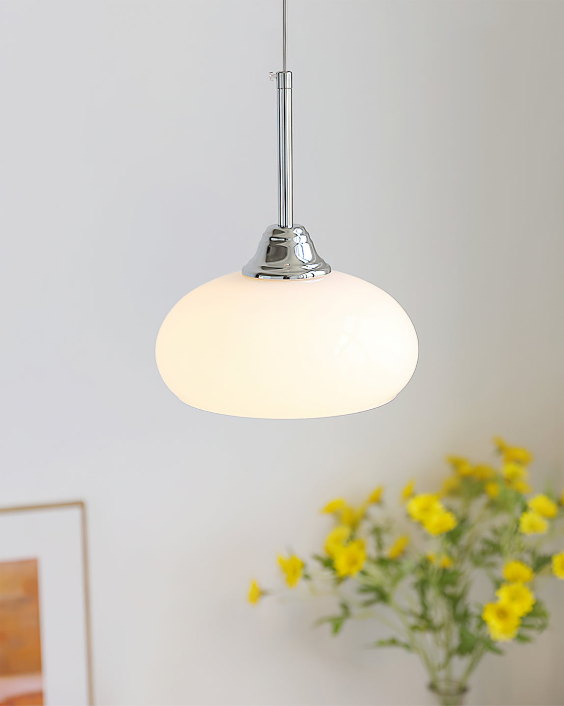 Cream Bell Pendant Lamp