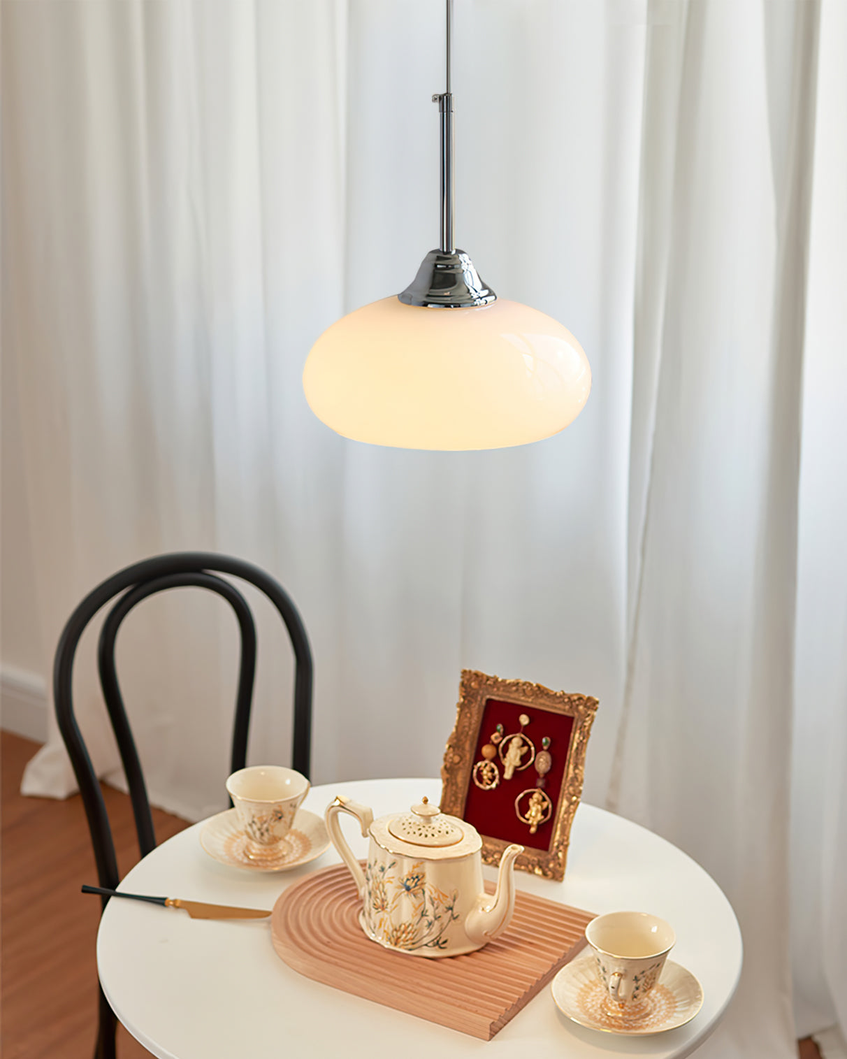 Cream Bell Pendant Lamp