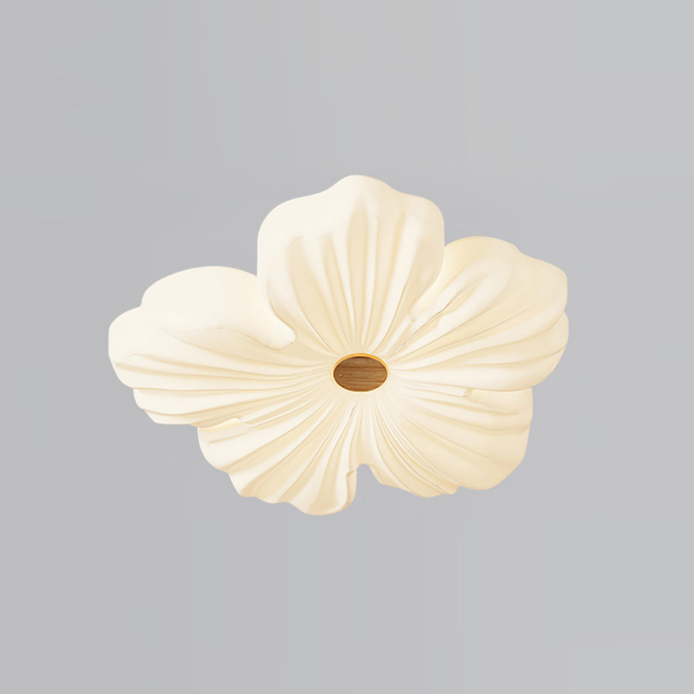 Cream Flower Ceiling Lamp