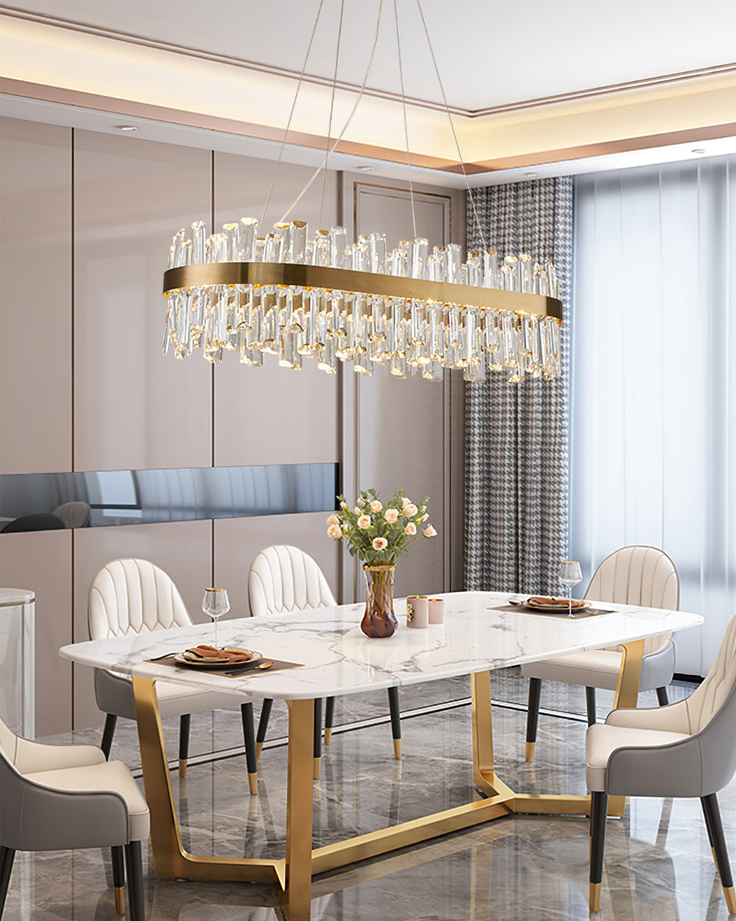 Crystal Statement Chandelier