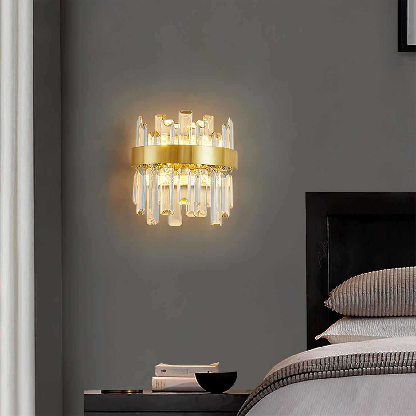Crystal Statement Wall Lamp