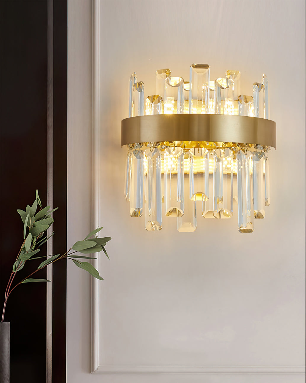 Crystal Statement Wall Lamp