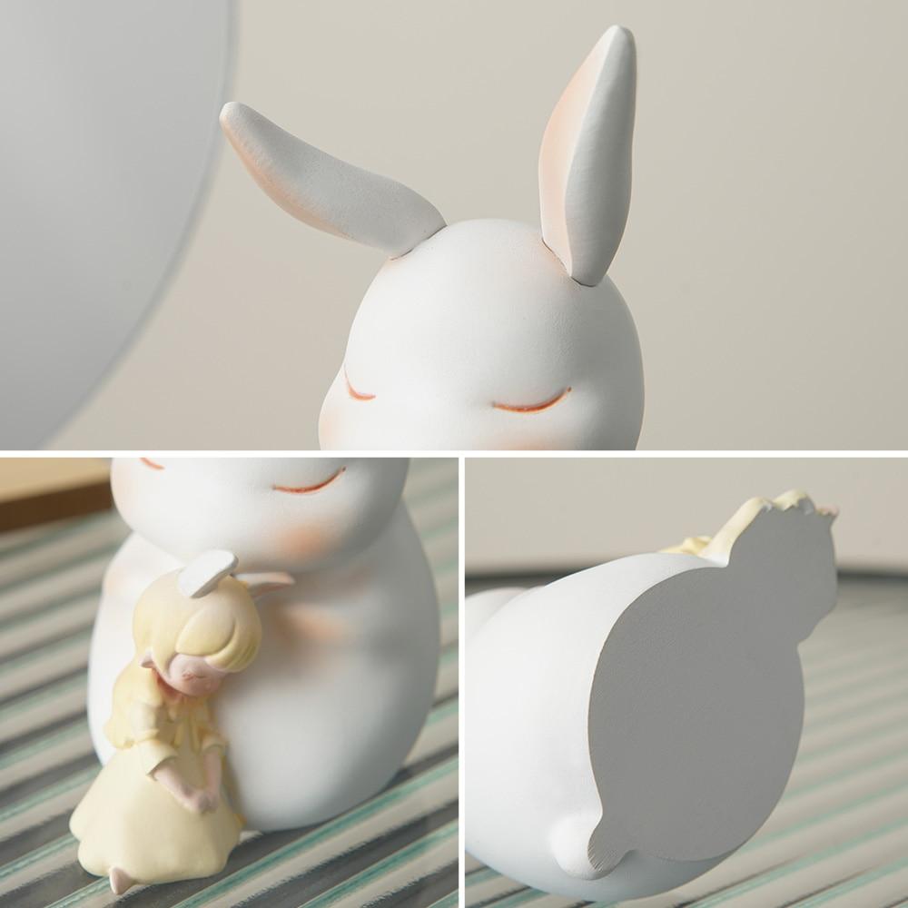 Cute Dreamy Animal Girl Decor Figurines