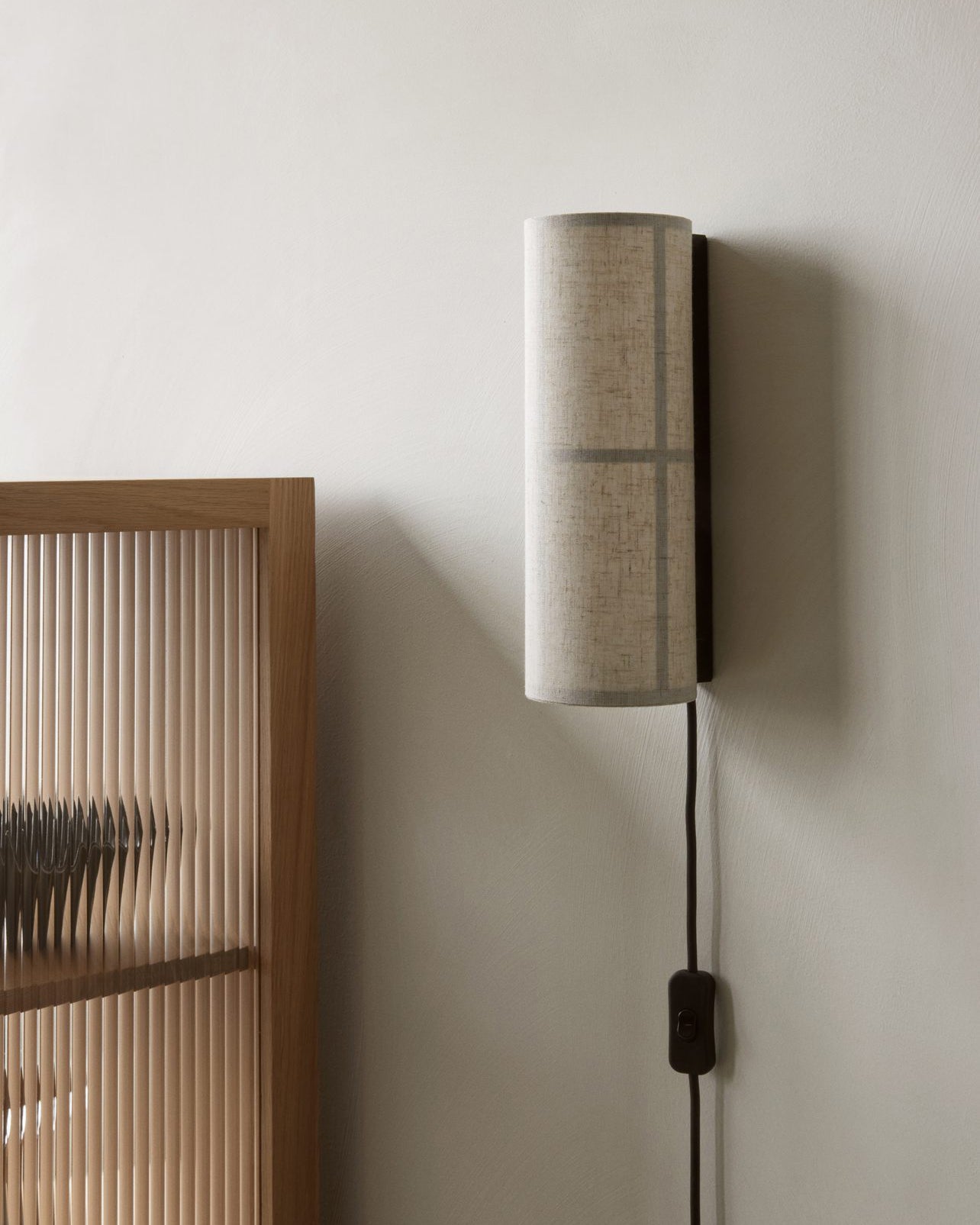 Cylinder Fabric Wall Lamp