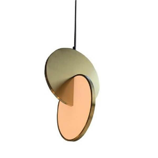 Daileass Modern Merged Circles Pendant Light