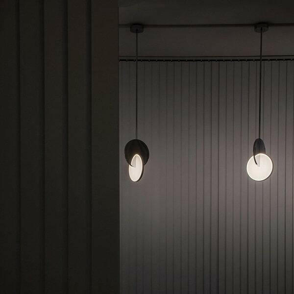 Daileass Modern Merged Circles Pendant Light