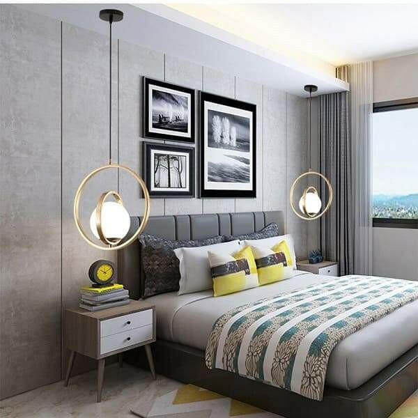 Dante - Orb and Rings Pendant