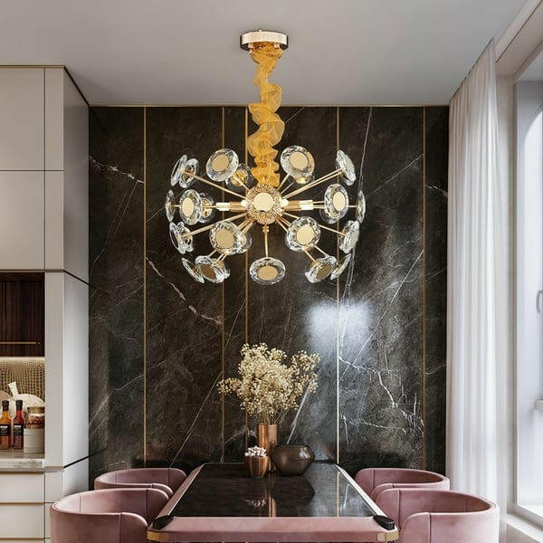 Delia - Modern Gold Crystal Chandelier Lighting