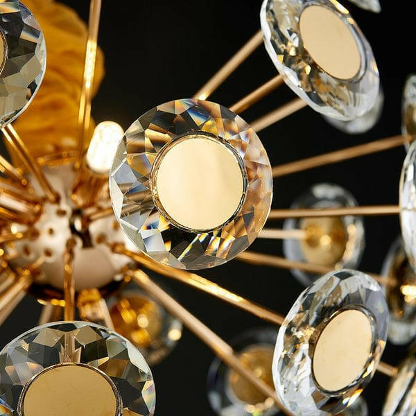 Delia - Modern Gold Crystal Chandelier Lighting