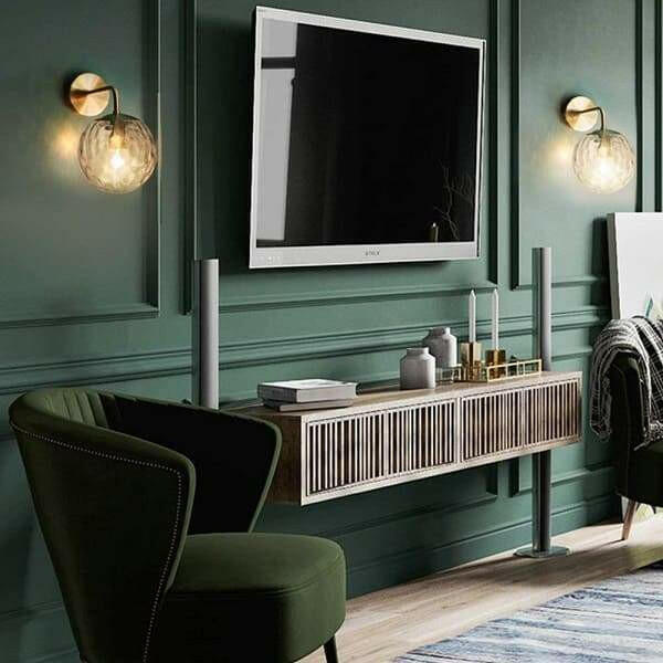 Deng - Deco Glass Ball Wall Light