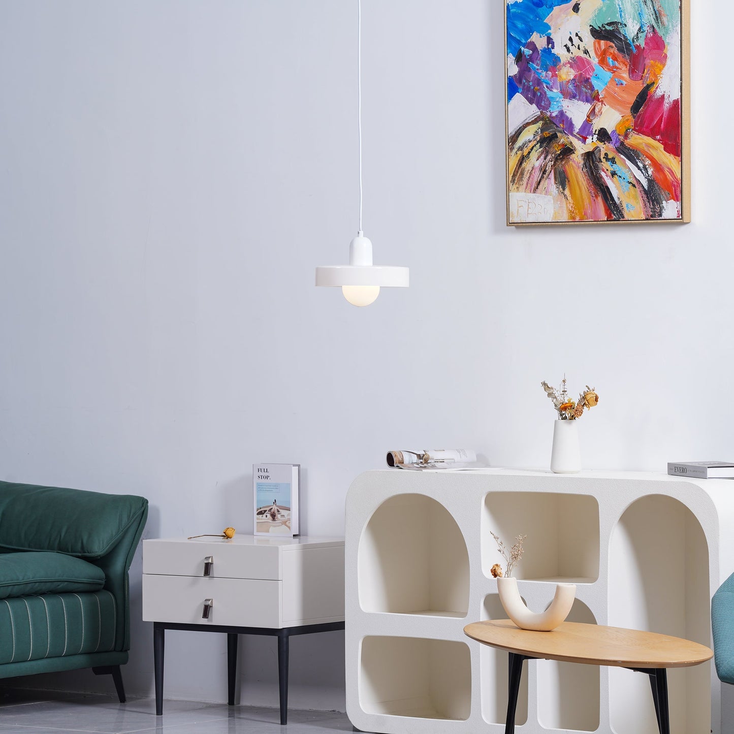 Disc Orb Swag Lights