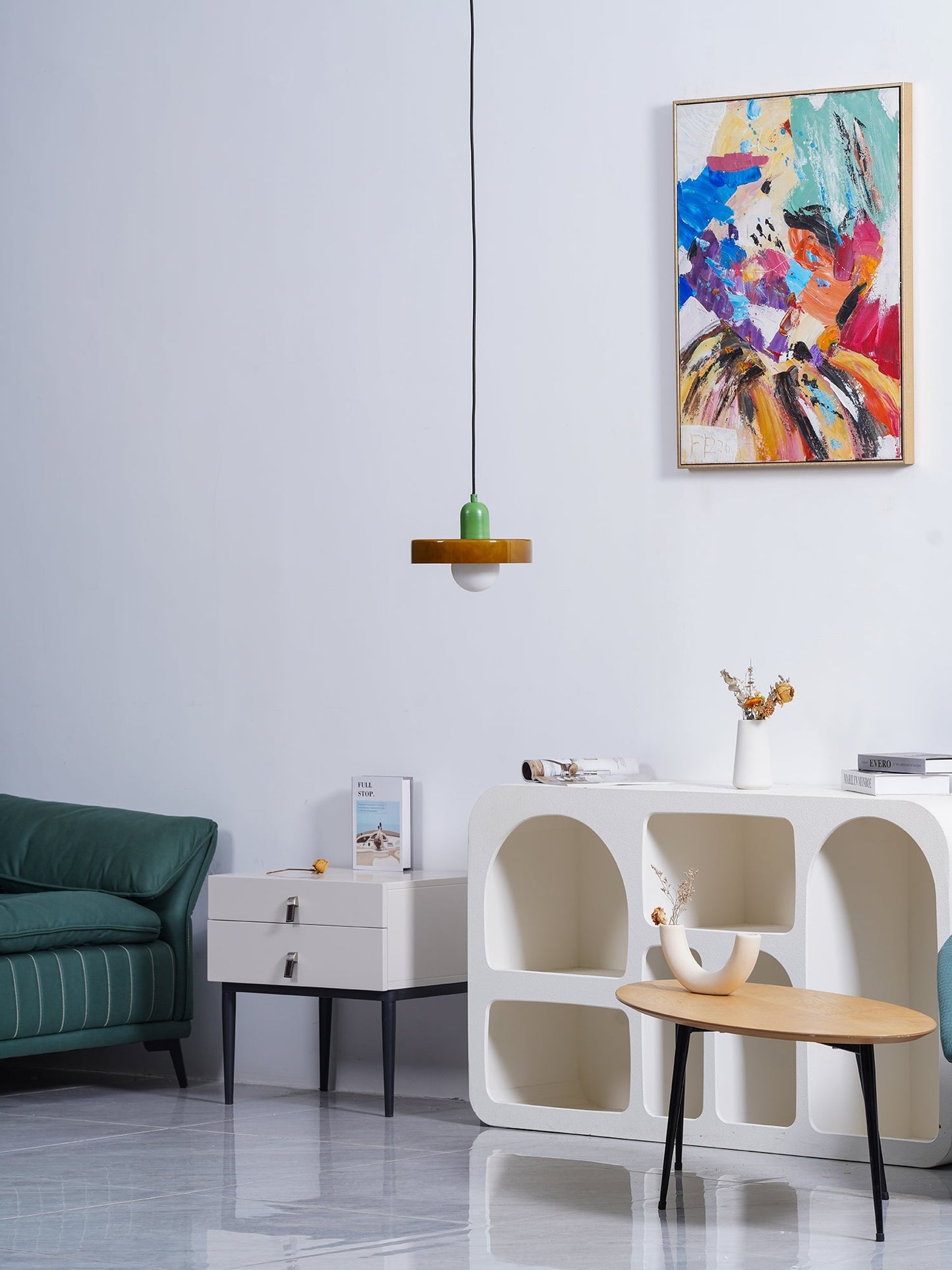 Disc Orb Swag Lights