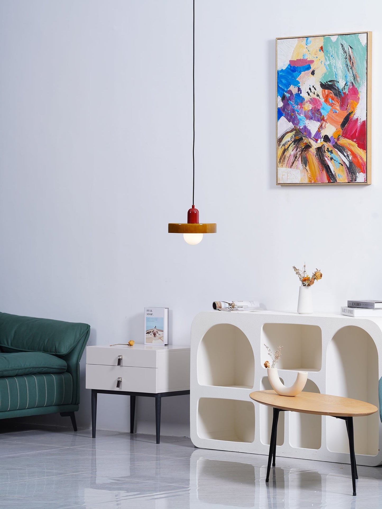 Disc Orb Swag Lights