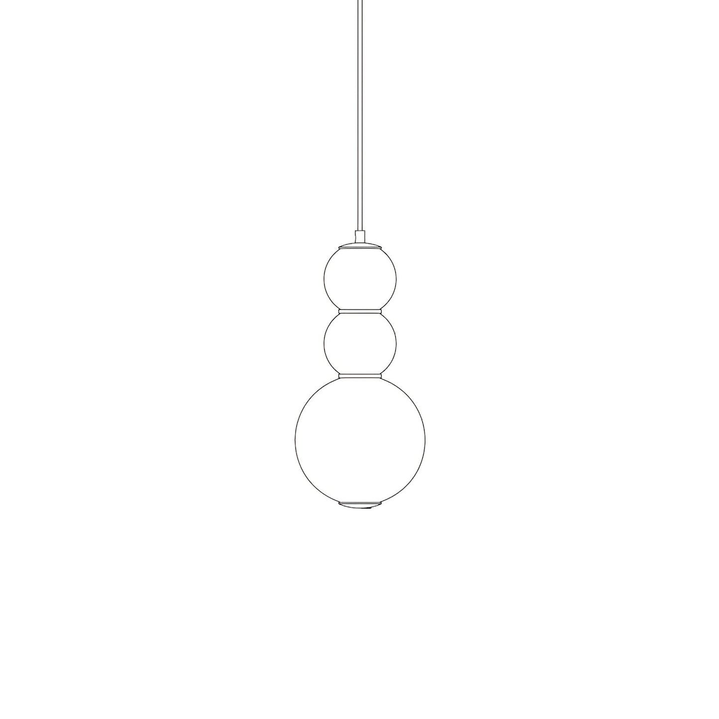 Double Globe Pendant Lamp