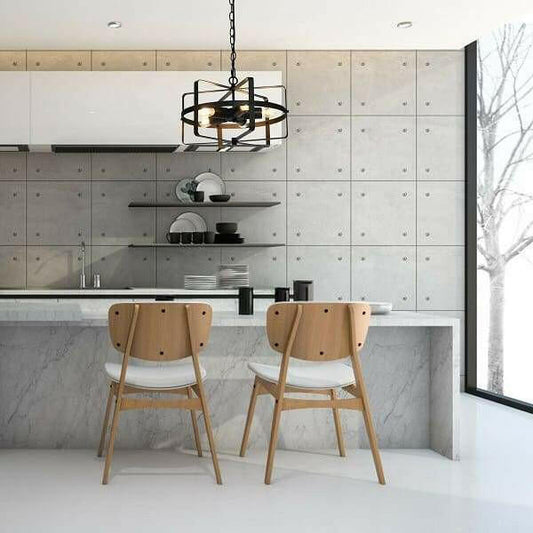 Drum - Metal Drum Shape Industrial Pendant Light