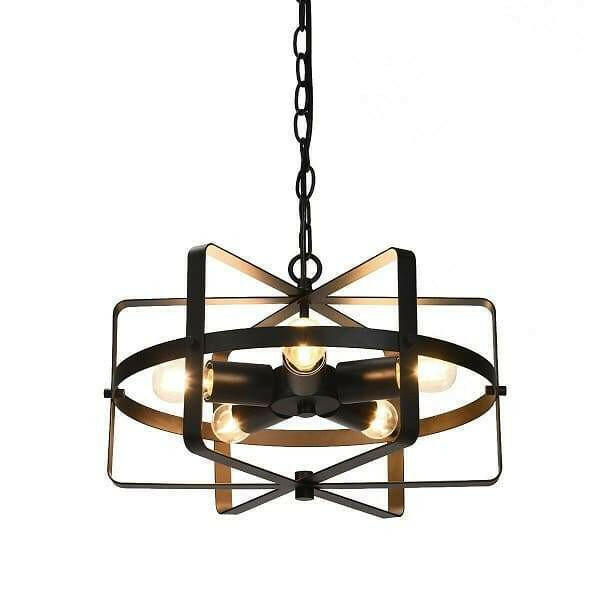 Drum - Metal Drum Shape Industrial Pendant Light