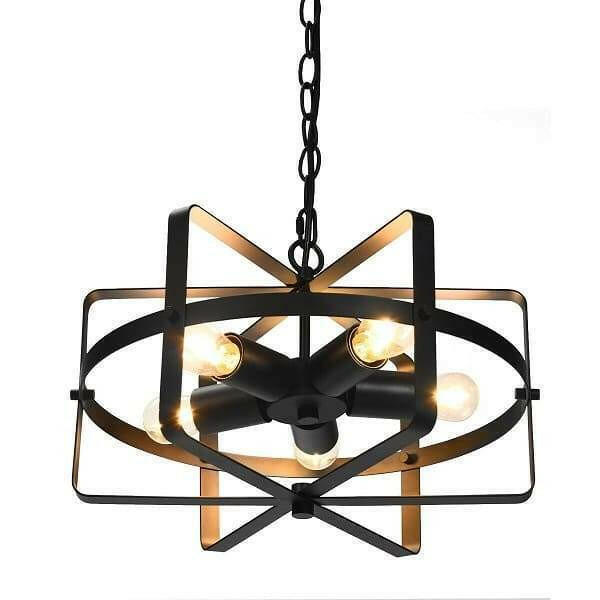 Drum - Metal Drum Shape Industrial Pendant Light