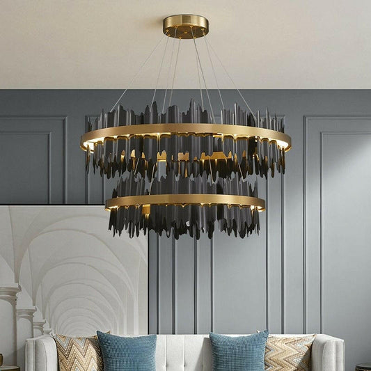Ebert - Modern Creative Circle LED Chandelier