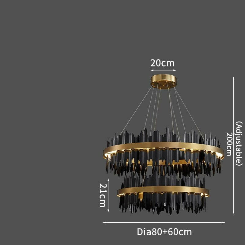 Ebert - Modern Creative Circle LED Chandelier