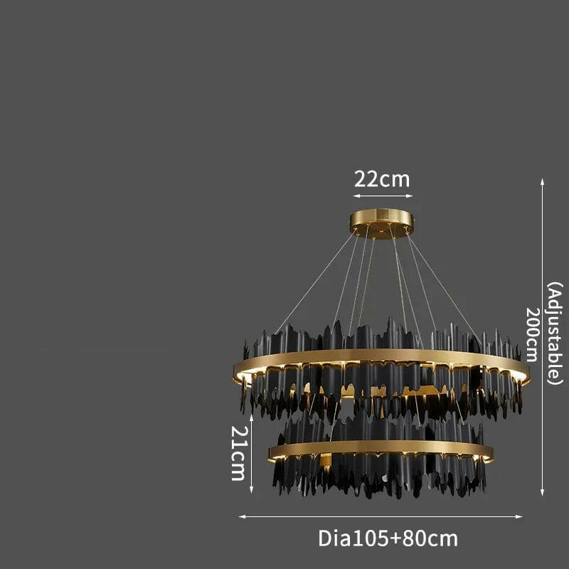 Ebert - Modern Creative Circle LED Chandelier