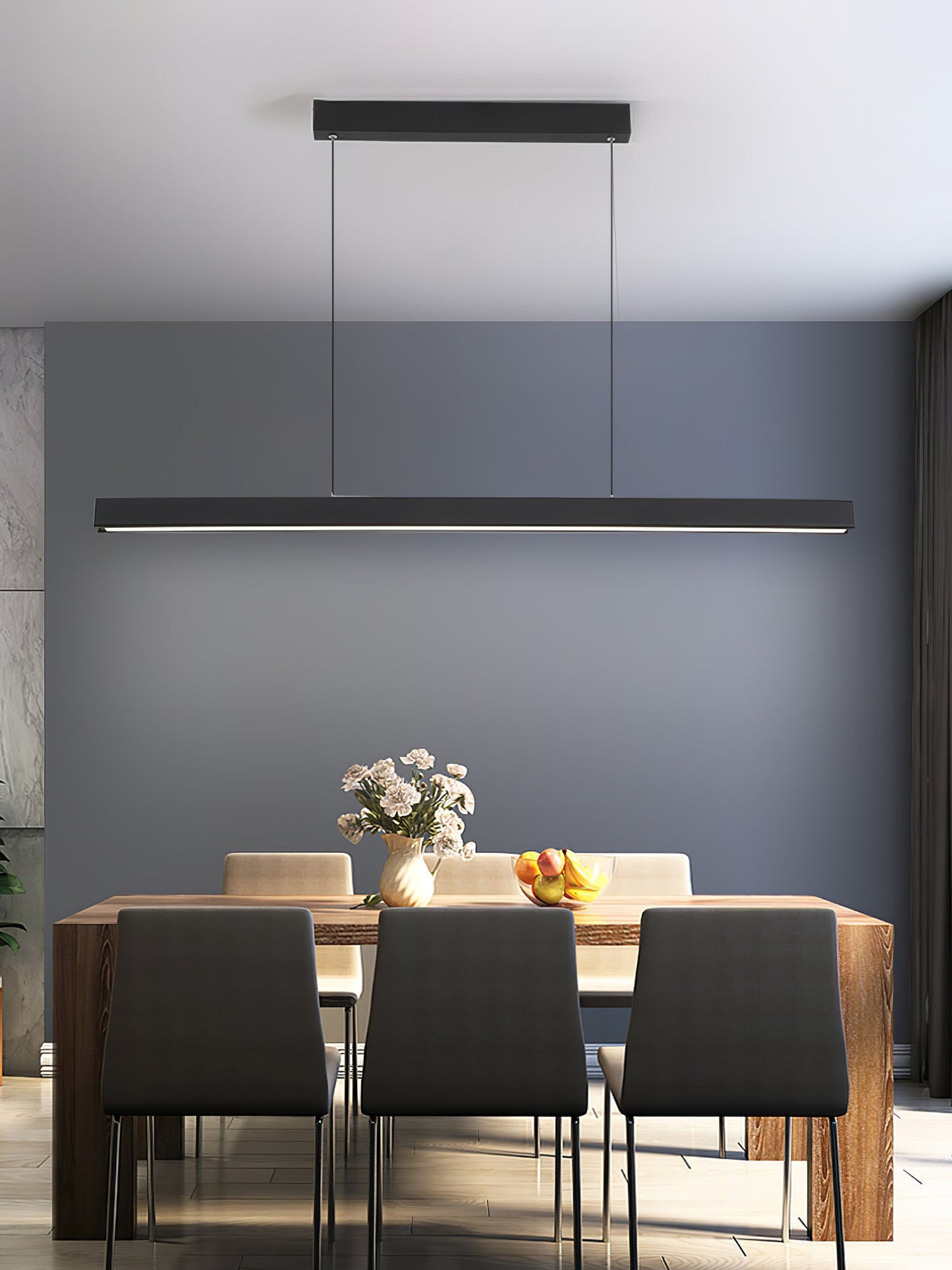 Edge Linear Island Chandelier