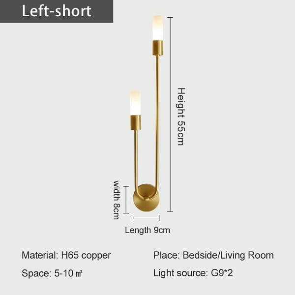 Edi - U Shape Wall Lamp