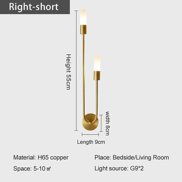 Edi - U Shape Wall Lamp