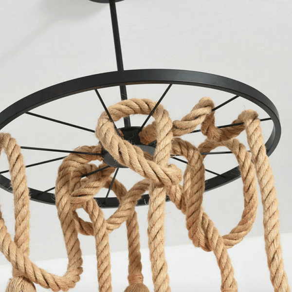 Edison - Rope Pendant Light