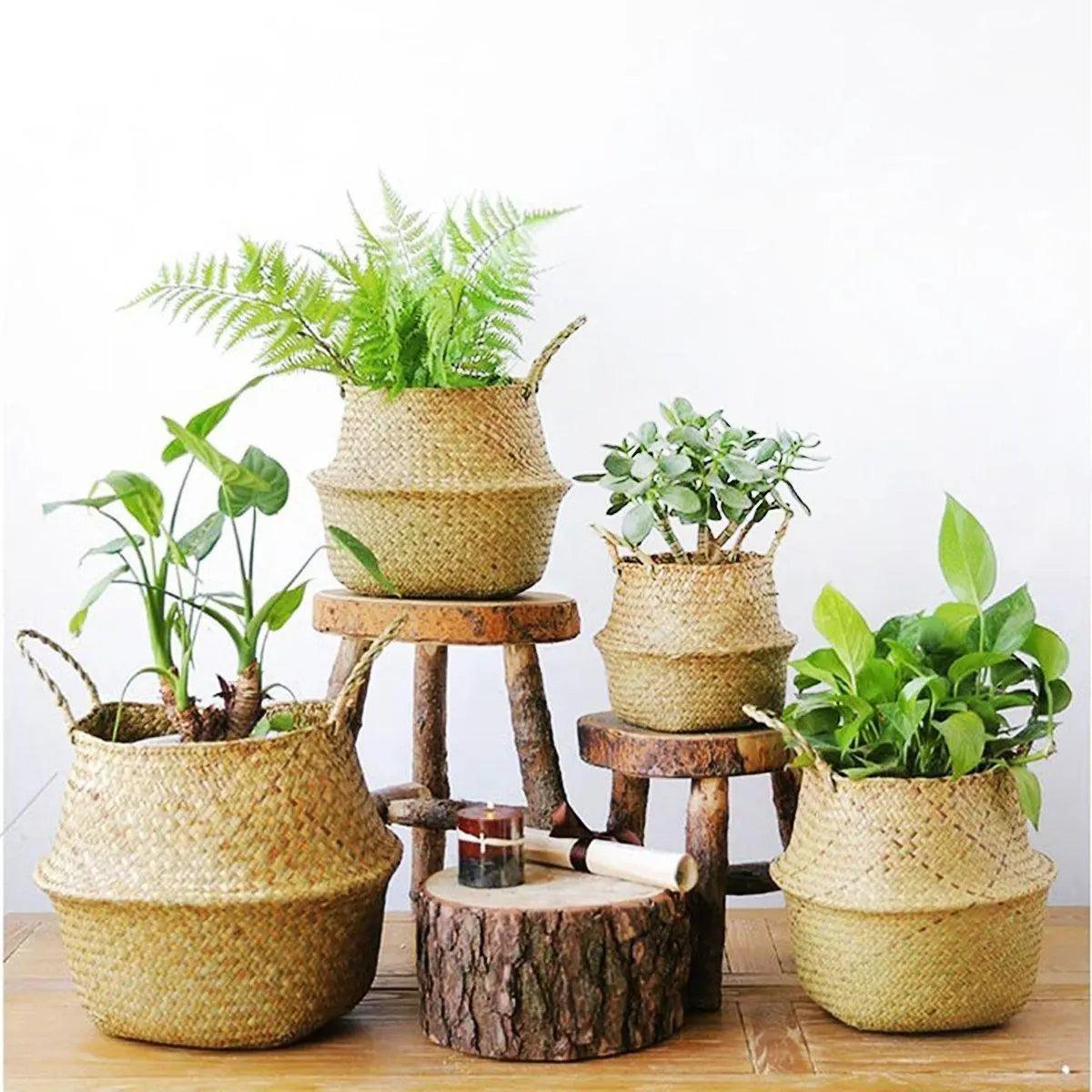 Edith - Foldable Woven Bamboo Basket