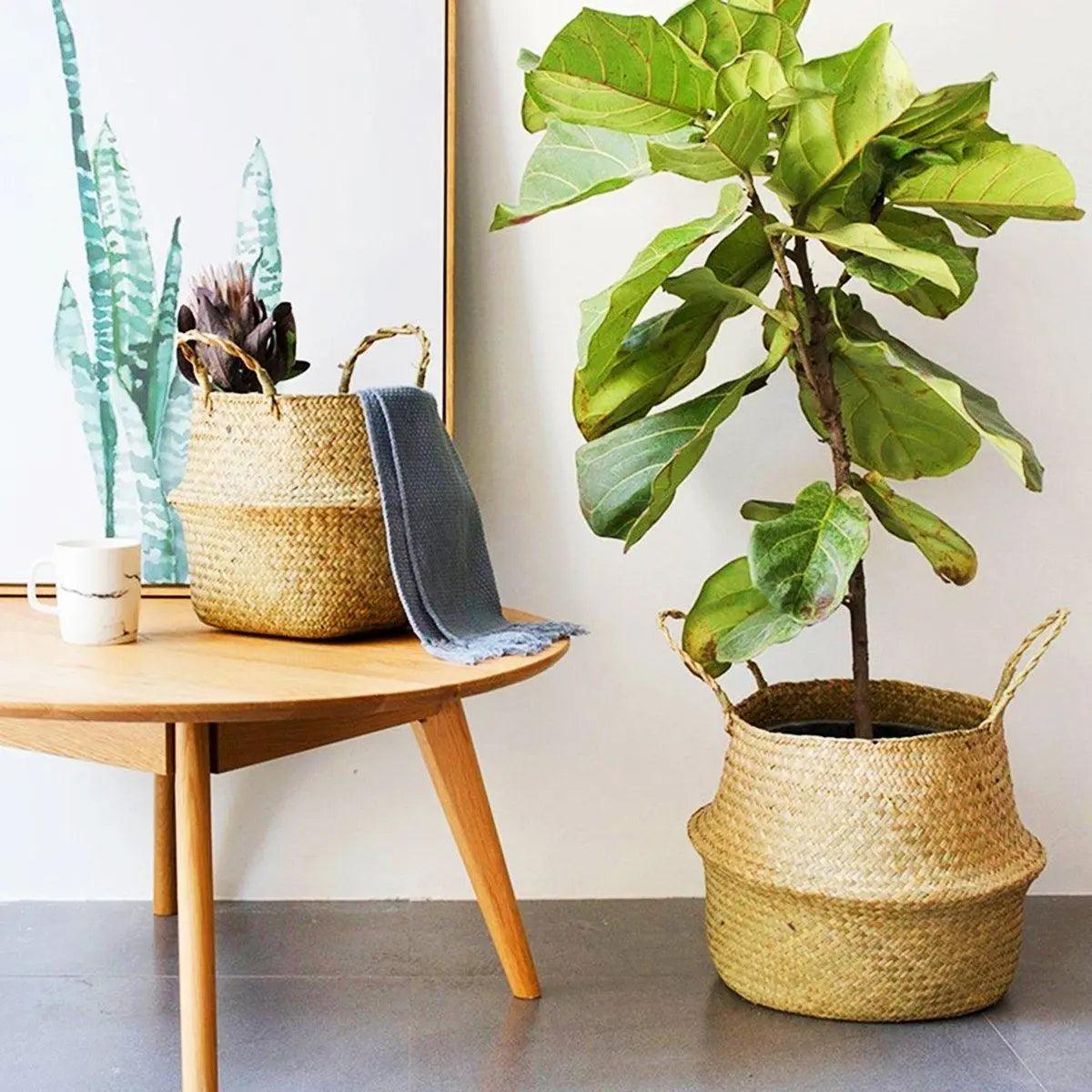 Edith - Foldable Woven Bamboo Basket