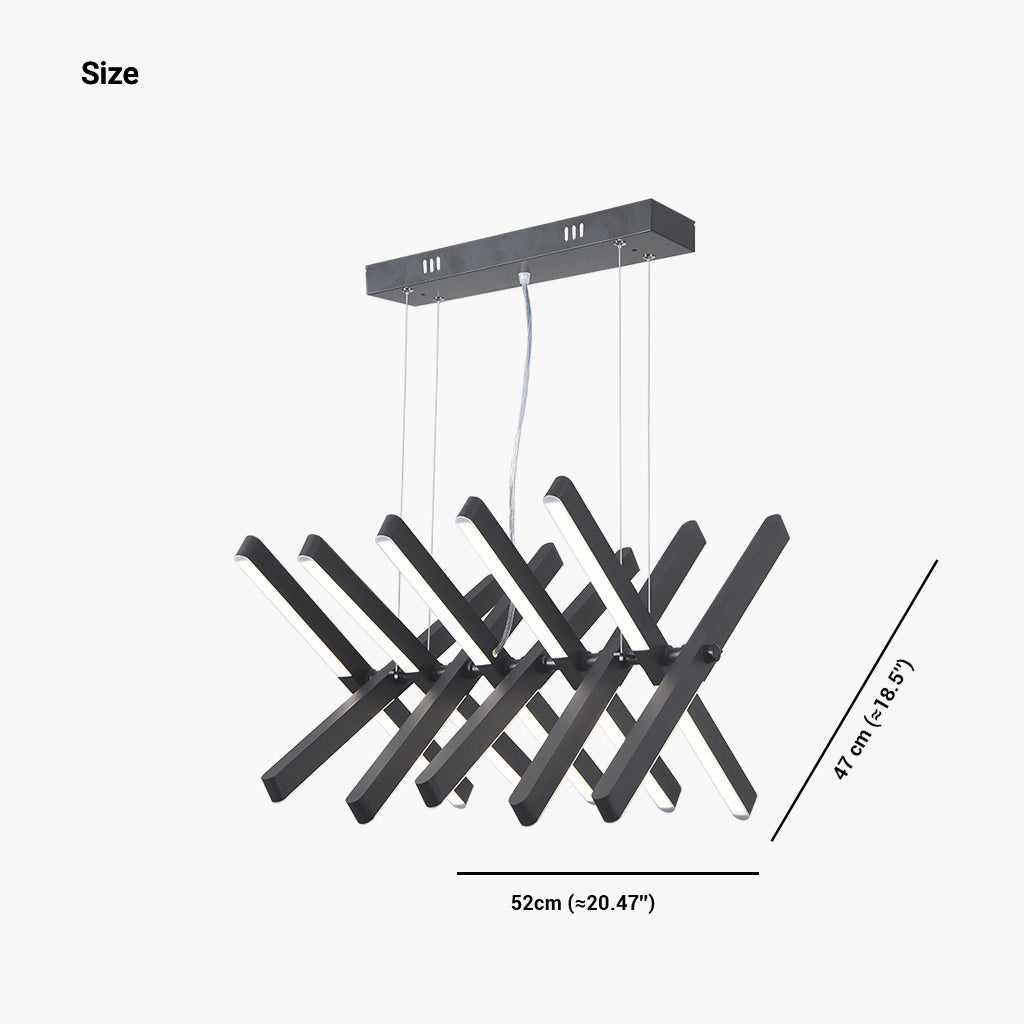 Pendant Chandelier Elegant Key Design