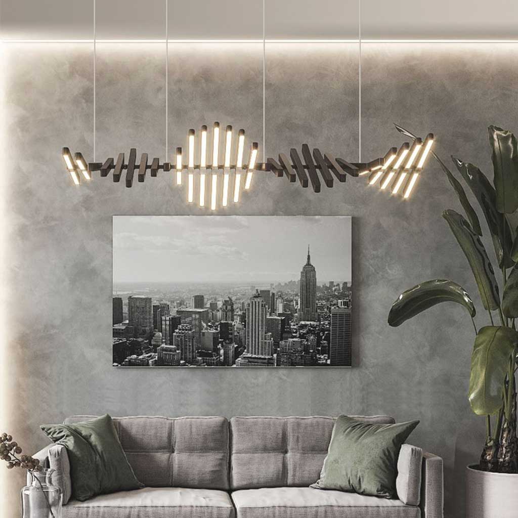 Pendant Chandelier Elegant Key Design