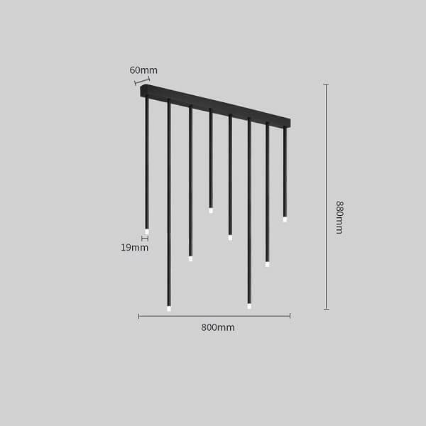 Elen - Elegant Linear Pendant Lights