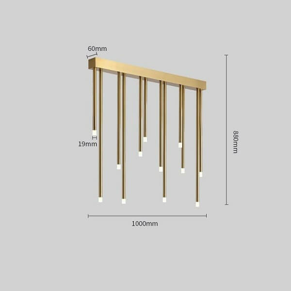 Elen - Elegant Linear Pendant Lights