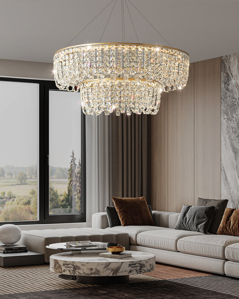 Emory Brass Chandelier